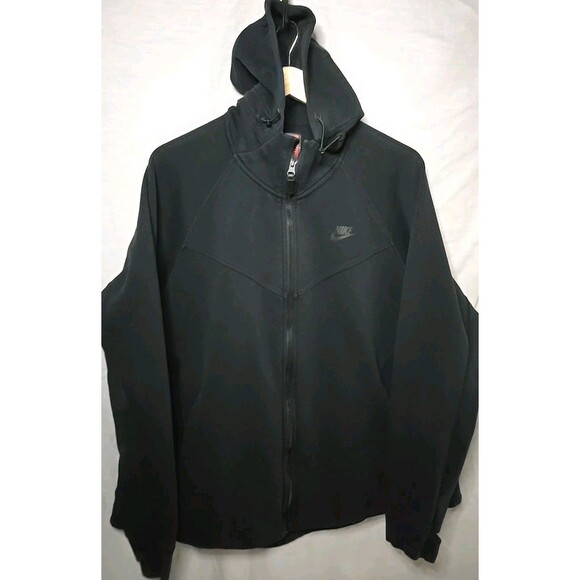 Nike Full Zip Light Hoodie Jacket, Women's Sz 2XL, Black - Picture 1 of 9